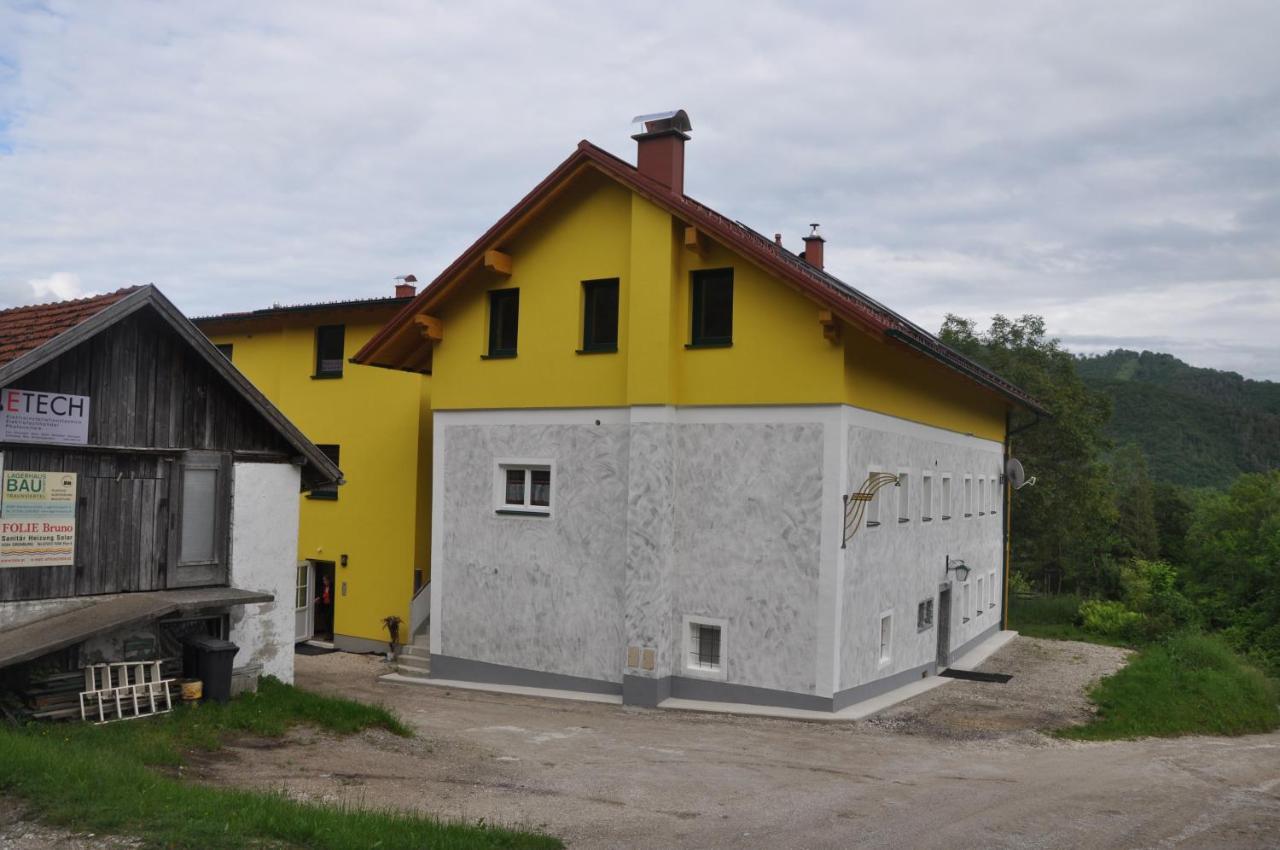 Mostheuriger Steyrdurchbruchalm Leonstein ภายนอก รูปภาพ
